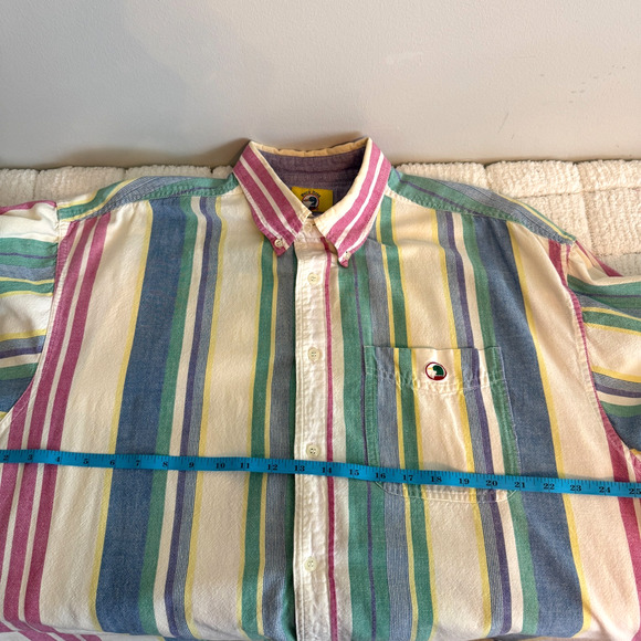 Duck Head Men's Button Up Short Sleeve Casual Shirt Size XL Career Staple - Picture 8 of 15